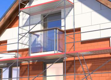 Ravalement de façade pour pavillons en lotissement sur Tarbes