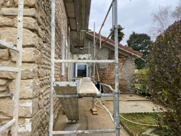 Rénovation de facade autour de Tarbes