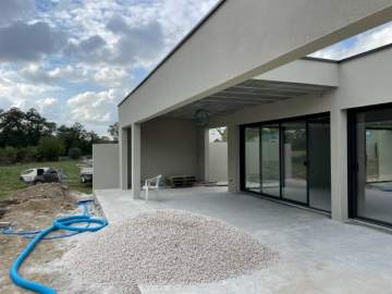 Réalisation d'une façade à Tarbes
