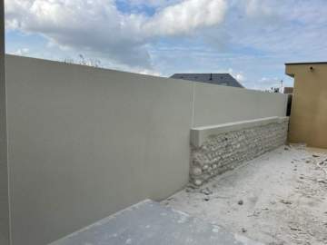 Réalisation d'une façade à Tarbes
