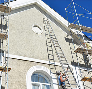 Rénovation de façade pour entreprise